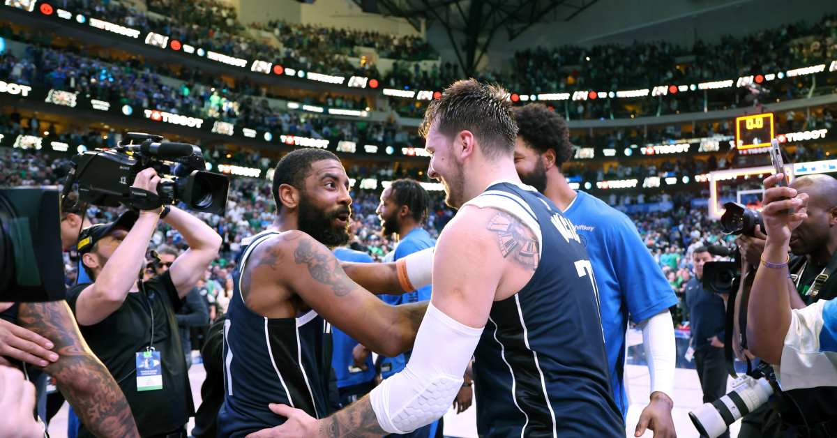 Dallas Mavericks Kyrie Irving Expresses Appreciation for 'Hermano' Luka ...