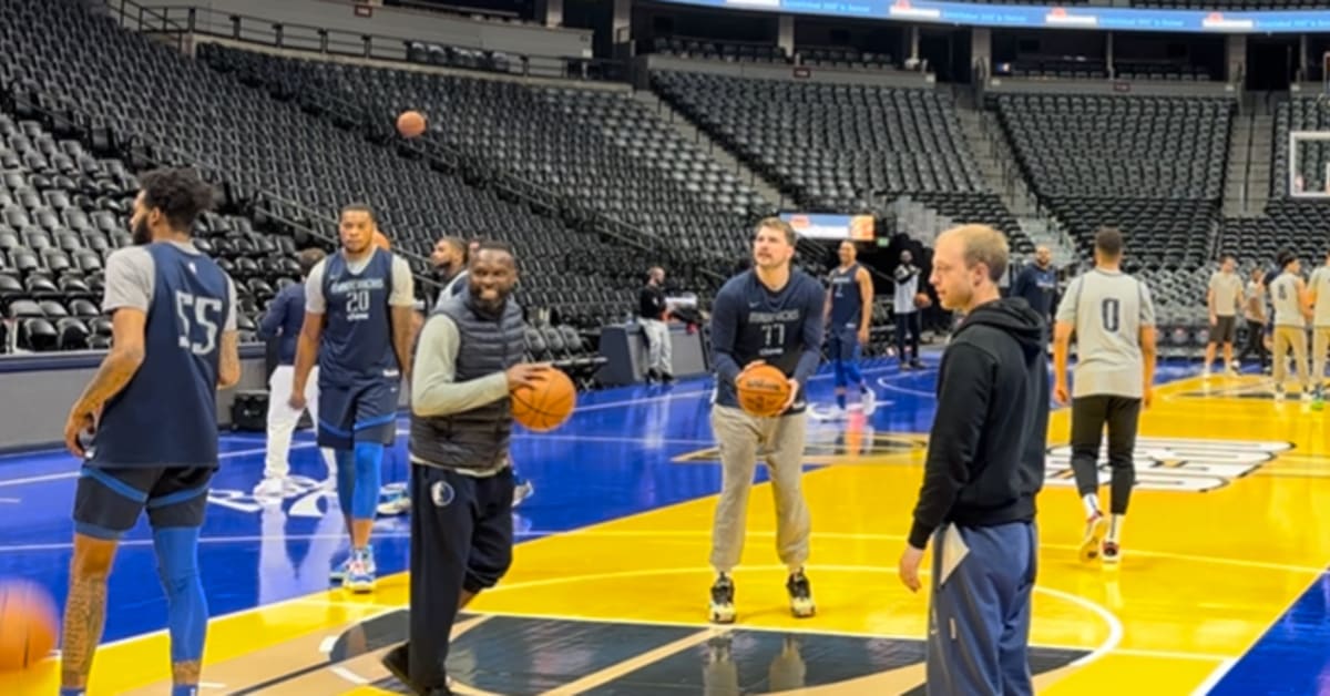 WATCH: Luka Doncic Shootaround Trick Shot; Dereck Lively II Previews ...