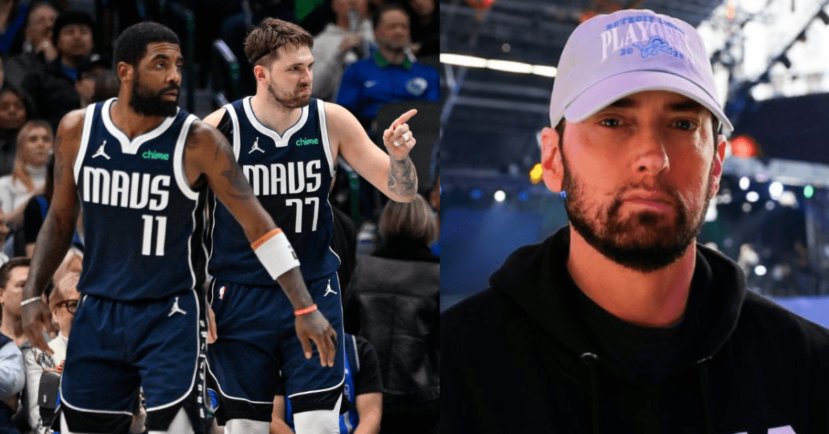 ‘Kyrie & Luka’: Eminem Pays Homage to Dallas Mavericks Stars with Album ...