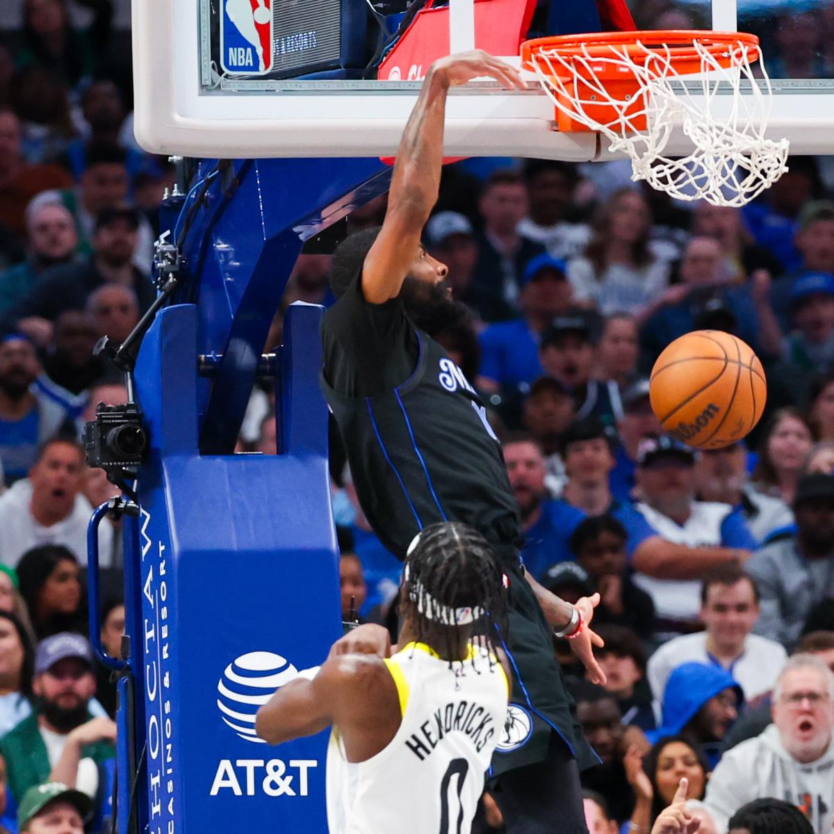 WATCH 3 Best Dallas Mavs Dunks From Franchise Record Win vs. Utah Jazz Luka Doncic to Kyrie Irving Alley Oop Athlon Sports