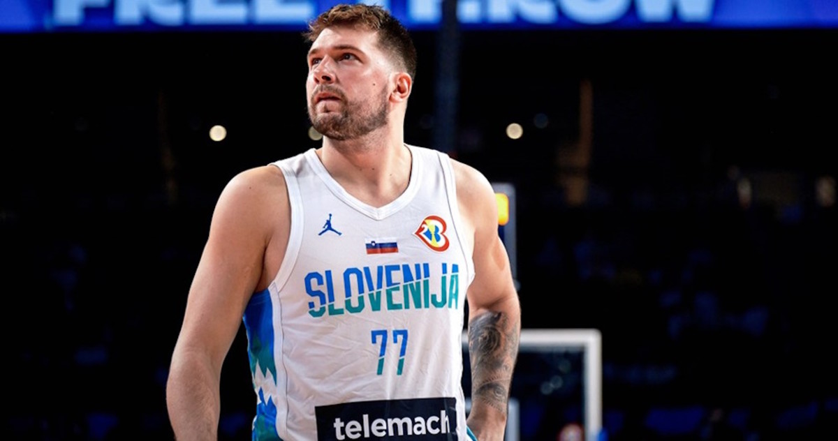 Dallas Mavs’ Luka Doncic Dominates In Slovenia's Win Over Brazil 