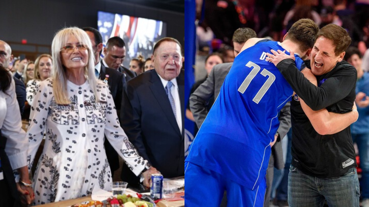 Adelson Family on Buying Dallas Mavs Majority Stake From Mark Cuban ...