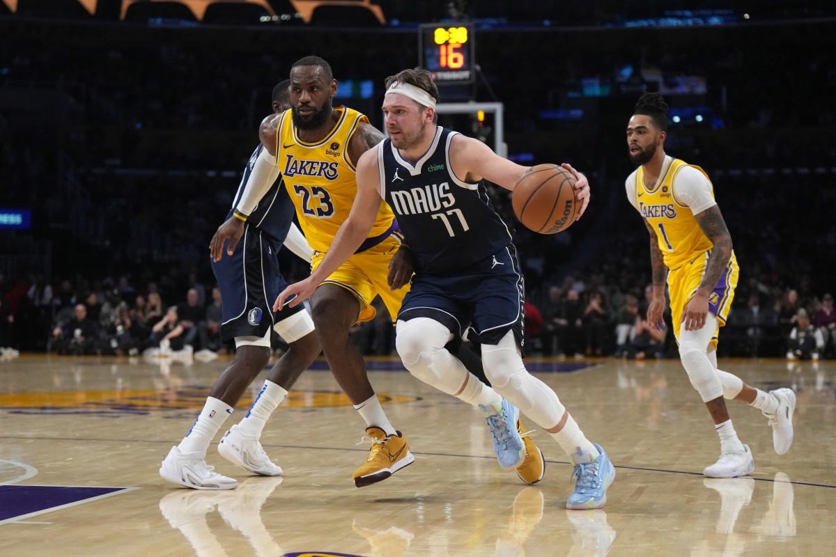 Luka Doncic Makes History, Surpasses Los Angeles Lakers’ LeBron James ...